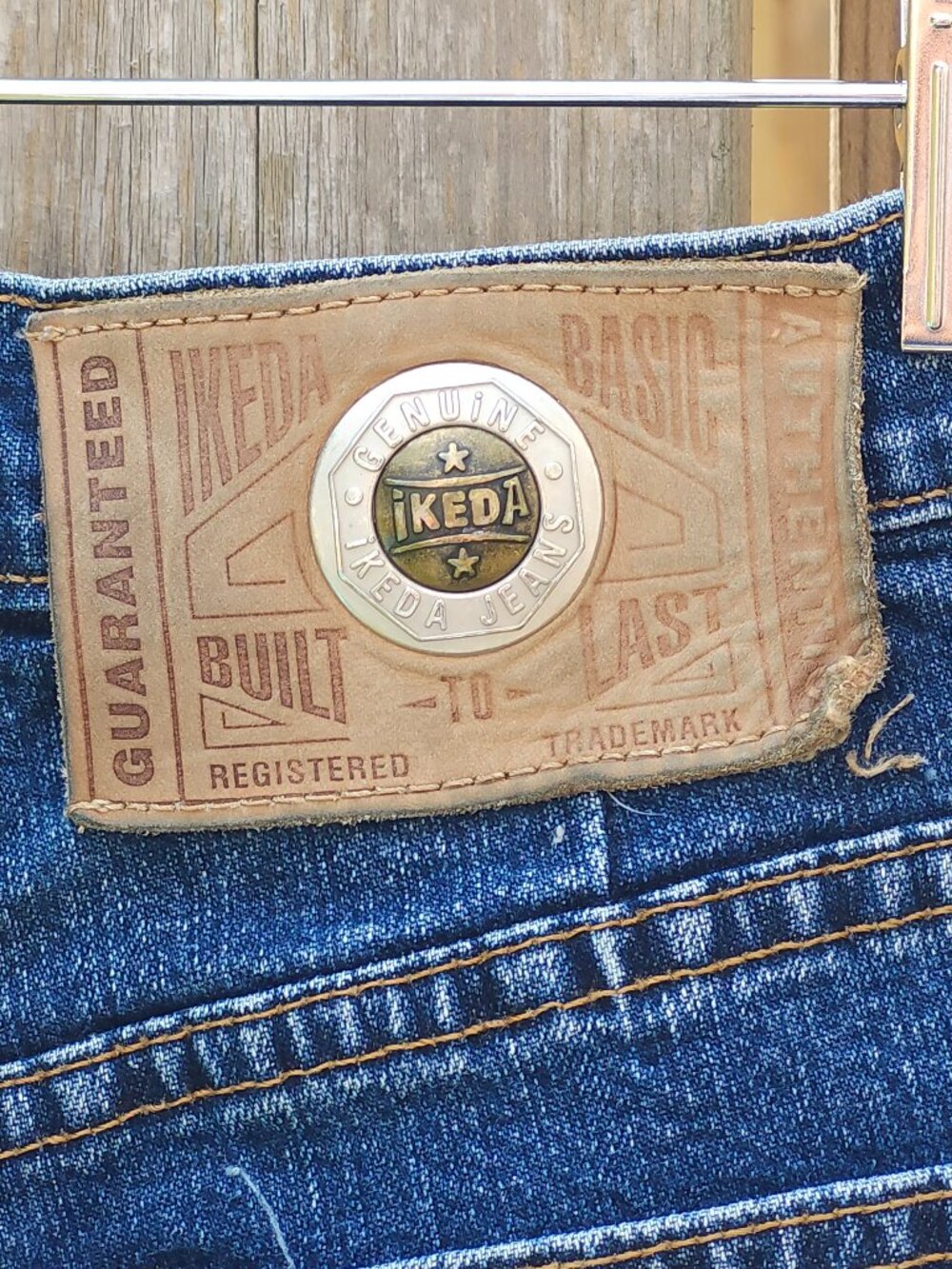 VINTAGE IKEDA Denim Jeans Size 29 Made in Canada IKEDA Basic Built To Last